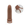 CalExotics vibratore strap on doppio anello fallico