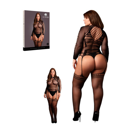 Tuta intera XL-4XL con maniche lunghe