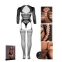Tuta intera XL-4XL con maniche lunghe