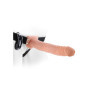 Vibratore realistico cavo indossabile strap-on 11' sexy con telecomando