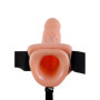 Vibratore realistico cavo indossabile strap-on 11' sexy con telecomando
