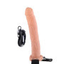 Vibratore realistico cavo indossabile strap-on 11' sexy con telecomando