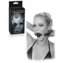 Morso bdsm costrittivo per giochi erotici gag ball nero fetish