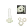 Anelli fallici ritardanti uomo in Silicone 3 Ring Set brillano al buio