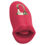 Vibratore con lingua vibrante in silicone sextoys per donna sexy