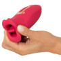 Vibratore con lingua vibrante in silicone sextoys per donna sexy