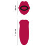 Vibratore con lingua vibrante in silicone sextoys per donna sexy