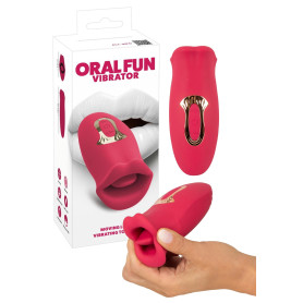 Vibratore con lingua vibrante in silicone sextoys per donna sexy