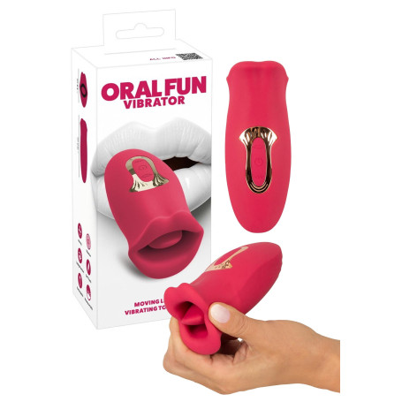 Vibratore con lingua vibrante in silicone sextoys per donna sexy