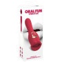 Vibratore con morbide labbra e lingua vibrante stimolatore clitoride sextoys per donna