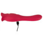 Vibratore con morbide labbra e lingua vibrante stimolatore clitoride sextoys per donna