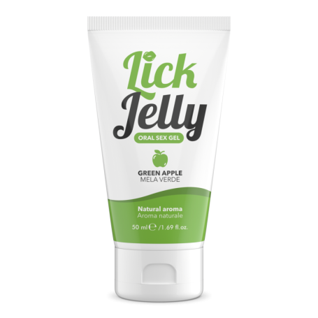 Lubrificante lick mela verde a base acqua 50 ml oral sex gel