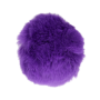 Plug anale in metallo con coda Bunny Tail Purple