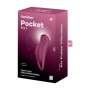 Succhia clitoride stimolatore vaginale in silicone Pocket Pro 1