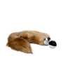Plug anale in metallo dilatatore anale Fox Tail - Brown