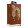 Plug anale in metallo dilatatore anale Fox Tail - Brown