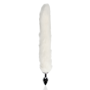 Plug anale in metallo dilatatore anale Fox Tail - White