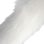 Plug anale in metallo dilatatore anale Fox Tail - White