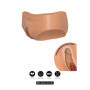 Masturbatore vagina strap on in silicone ultrarealistico penetrabile cross dressing