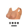 Seno indossabile ultra realistico in silicone coppa D