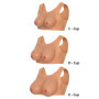 Seno indossabile ultra realistico in silicone coppa D