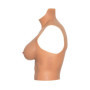 Busto intero con seno in silicone indossabile realistico coppa E
