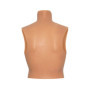 Busto intero con seno in silicone indossabile realistico coppa E