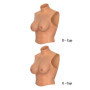 Busto intero con seno in silicone indossabile realistico coppa E
