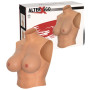 Busto intero con seno in silicone indossabile realistico coppa E