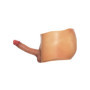 Masturbatore strap on pene indossabile realistico in silicone