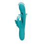 Vibratore rabbit butterfly in silicone dildo vibrante stimolatore clitoride vaginale