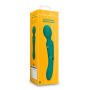 Massaggiatore vibrante double Wand in silicone ricaricabile stimolatore vaginale clitoride