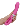 Vibratore Flapping e stimolatore clitoride vaginale in silicone ricaricabile per donna