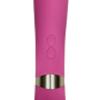 Vibratore Flapping e stimolatore clitoride vaginale in silicone ricaricabile per donna