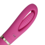 Vibratore Flapping e stimolatore clitoride vaginale in silicone ricaricabile per donna
