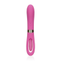 Vibratore Flapping e stimolatore clitoride vaginale in silicone ricaricabile per donna