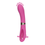 Vibratore Flapping e stimolatore clitoride vaginale in silicone ricaricabile per donna