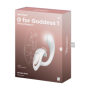 Vibratore rabbit stimolatore clitoride vaginale in silicone morbido