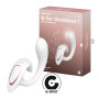 Vibratore rabbit stimolatore clitoride vaginale in silicone morbido
