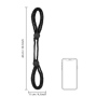 Manette in corda regolabili costrittivo sexy bdsm fetish