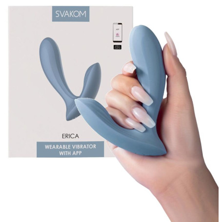 Vibratore vaginale indossabile stimolatore clitoride in silicone con app