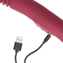 Vibratore anale vaginale in silicone realistico fallo vibrante doppio