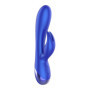 Vibratore rabbit stimolatore clitoride vaginale in silicone ricaricabile sextoys donna
