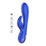Vibratore rabbit stimolatore clitoride vaginale in silicone ricaricabile sextoys donna