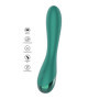 Vibratore vaginale in silicone morbido ricaricabile fallo vibrante stimolatore vaginale