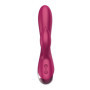 Vibratore rabbit in silicone realistico fallo vibrante doppio stimolatore vaginale clitoride