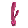 Vibratore rabbit in silicone realistico fallo vibrante doppio stimolatore vaginale clitoride