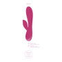 Vibratore rabbit in silicone realistico fallo vibrante doppio stimolatore vaginale clitoride