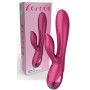 Vibratore rabbit in silicone realistico fallo vibrante doppio stimolatore vaginale clitoride