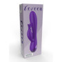Vibratore vaginale rabbit dildo vibrante doppio in silicone per clitoride